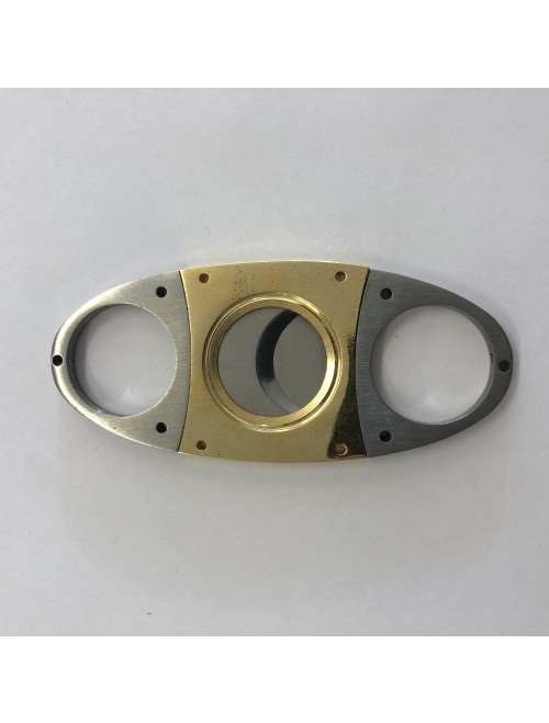 Smoker's Choice Cigar Cutter Stainless (Gold/Silver/Black Ins)